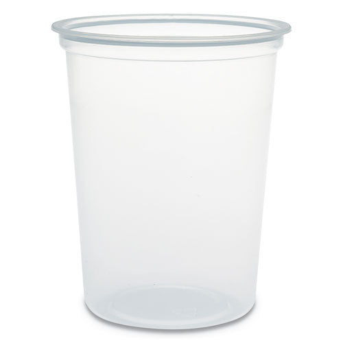 Dart® wholesale. DART Microgourmet Plastic Deli Container, 32 Oz, 4.7" Diameter X 5.7"h, Clear, 500-carton. HSD Wholesale: Janitorial Supplies, Breakroom Supplies, Office Supplies.