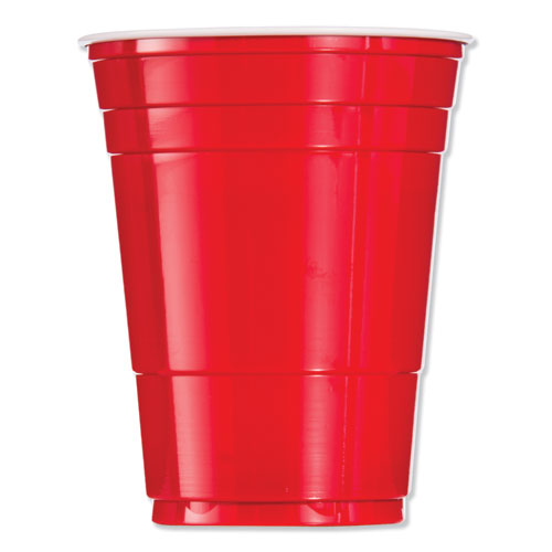 Dart® wholesale. DART Solo Plastic Party Cold Cups, 16oz, Red, 50-bag, 20 Bags-carton. HSD Wholesale: Janitorial Supplies, Breakroom Supplies, Office Supplies.