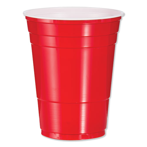 Dart® wholesale. DART Solo Plastic Party Cold Cups, 16oz, Red, 50-bag, 20 Bags-carton. HSD Wholesale: Janitorial Supplies, Breakroom Supplies, Office Supplies.