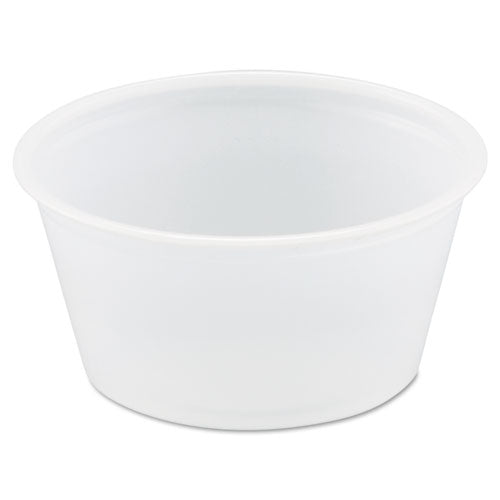 Dart® wholesale. DART Polystyrene Portion Cups, 2 Oz, Translucent, 250-bag, 10 Bags-carton. HSD Wholesale: Janitorial Supplies, Breakroom Supplies, Office Supplies.