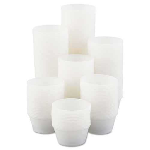 Dart® wholesale. DART Polystyrene Portion Cups, 3.25 Oz, Translucent, 250-bag, 10 Bags-carton. HSD Wholesale: Janitorial Supplies, Breakroom Supplies, Office Supplies.