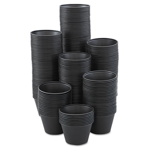 Dart® wholesale. DART Polystyrene Portion Cups, 4 Oz, Black, 250-bag, 10 Bags-carton. HSD Wholesale: Janitorial Supplies, Breakroom Supplies, Office Supplies.