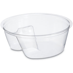 Single Compartment Cup Insert, 3.5 Oz, Clear, 1,000-carton