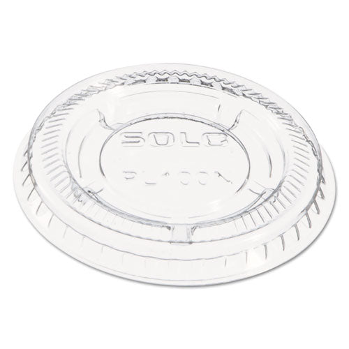 Dart® wholesale. DART Portion-soufflé Cup Lids, Fits 0.5-1 Oz Cups, Pet, Clear, 2,500-carton. HSD Wholesale: Janitorial Supplies, Breakroom Supplies, Office Supplies.