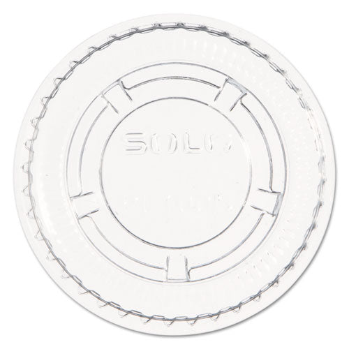 Dart® wholesale. DART Portion-soufflé Cup Lids, Fits 0.5-1 Oz Cups, Pet, Clear, 2,500-carton. HSD Wholesale: Janitorial Supplies, Breakroom Supplies, Office Supplies.