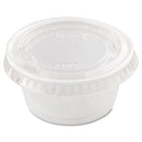 Dart® wholesale. Portion-soufflé Cup Lids, Pet, Clear, 2,500-carton. HSD Wholesale: Janitorial Supplies, Breakroom Supplies, Office Supplies.
