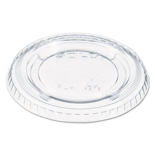 Dart® wholesale. Portion-soufflé Cup Lids, Fits 3.25-9 Oz Cups, Clear, 125-sleeve, 20 Sleeves-carton. HSD Wholesale: Janitorial Supplies, Breakroom Supplies, Office Supplies.