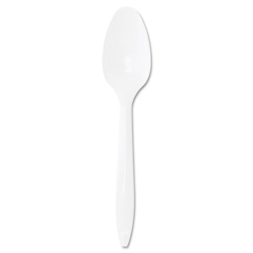 Dart® wholesale. DART Style Setter Mediumweight Plastic Teaspoons, White, 1000-carton. HSD Wholesale: Janitorial Supplies, Breakroom Supplies, Office Supplies.