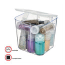 deflecto® wholesale. Stackable Caddy Organizer Containers, Small, Clear. HSD Wholesale: Janitorial Supplies, Breakroom Supplies, Office Supplies.