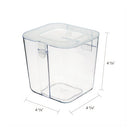 deflecto® wholesale. Stackable Caddy Organizer Containers, Small, Clear. HSD Wholesale: Janitorial Supplies, Breakroom Supplies, Office Supplies.