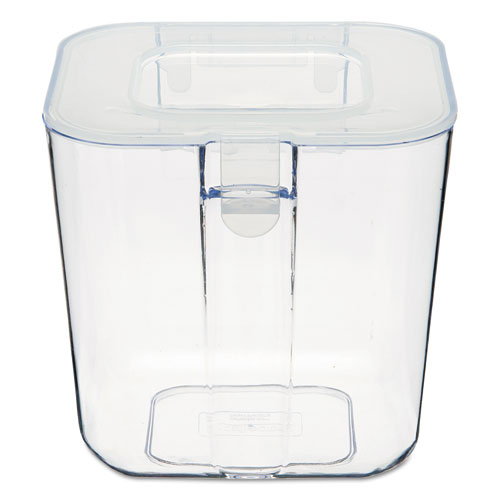 deflecto® wholesale. Stackable Caddy Organizer Containers, Small, Clear. HSD Wholesale: Janitorial Supplies, Breakroom Supplies, Office Supplies.