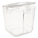 deflecto® wholesale. Stackable Caddy Organizer Containers, Small, Clear. HSD Wholesale: Janitorial Supplies, Breakroom Supplies, Office Supplies.
