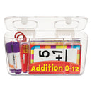 deflecto® wholesale. Stackable Caddy Organizer Containers, Medium, Clear. HSD Wholesale: Janitorial Supplies, Breakroom Supplies, Office Supplies.