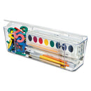 deflecto® wholesale. Stackable Caddy Organizer Containers, Large, Clear. HSD Wholesale: Janitorial Supplies, Breakroom Supplies, Office Supplies.