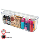deflecto® wholesale. Stackable Caddy Organizer Containers, Large, Clear. HSD Wholesale: Janitorial Supplies, Breakroom Supplies, Office Supplies.