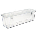 deflecto® wholesale. Stackable Caddy Organizer Containers, Large, Clear. HSD Wholesale: Janitorial Supplies, Breakroom Supplies, Office Supplies.