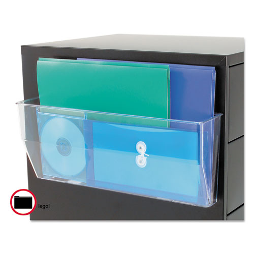 deflecto® wholesale. Magnetic Docupocket Wall File, Legal, 15 X 3 X 6 3-8, Clear. HSD Wholesale: Janitorial Supplies, Breakroom Supplies, Office Supplies.