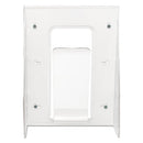deflecto® wholesale. Stand-tall Wall-mount Literature Rack, Magazine, 9.13w X 3.25d X 11.88h, Clear. HSD Wholesale: Janitorial Supplies, Breakroom Supplies, Office Supplies.
