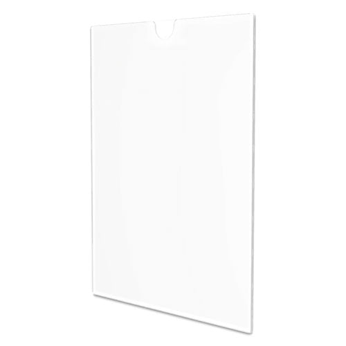 deflecto® wholesale. Superior Image Cubicle Sign Holder, 8 1-2 X 11 Insert, Clear. HSD Wholesale: Janitorial Supplies, Breakroom Supplies, Office Supplies.