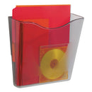 deflecto® wholesale. Euro-style Docupocket Portrait Wall File, 10 1-4 X 10 X 4, Smoke. HSD Wholesale: Janitorial Supplies, Breakroom Supplies, Office Supplies.