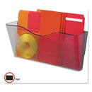 deflecto® wholesale. Euro-style Docupocket Landscape Wall File, Large-tabloid, 15 X 6 5-8 X 4, Smoke. HSD Wholesale: Janitorial Supplies, Breakroom Supplies, Office Supplies.