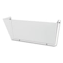 deflecto® wholesale. Unbreakable Docupocket Wall File, Letter, 14 1-2 X 3 X 6 1-2, Clear. HSD Wholesale: Janitorial Supplies, Breakroom Supplies, Office Supplies.