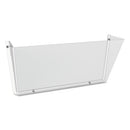 deflecto® wholesale. Unbreakable Docupocket Wall File, Letter, 14 1-2 X 3 X 6 1-2, Clear. HSD Wholesale: Janitorial Supplies, Breakroom Supplies, Office Supplies.