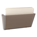 deflecto® wholesale. Unbreakable Docupocket Wall File, Letter, 14 1-2 X 3 X 6 1-2, Smoke. HSD Wholesale: Janitorial Supplies, Breakroom Supplies, Office Supplies.