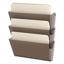 deflecto® wholesale. Unbreakable Docupocket 3-pocket Wall File, Letter, 14 1-2 X 3 X 6 1-2, Clear. HSD Wholesale: Janitorial Supplies, Breakroom Supplies, Office Supplies.
