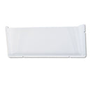 deflecto® wholesale. Unbreakable Docupocket Wall File, Legal, 17 1-2 X 3 X 6 1-2, Clear. HSD Wholesale: Janitorial Supplies, Breakroom Supplies, Office Supplies.