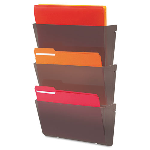 deflecto® wholesale. Unbreakable Docupocket Wall File, Legal, 17 1-2 X 3 X 6 1-2, Smoke. HSD Wholesale: Janitorial Supplies, Breakroom Supplies, Office Supplies.