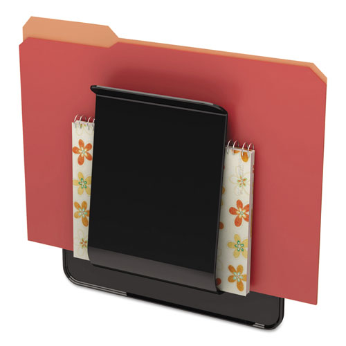 deflecto® wholesale. Stand Tall Wall File, Letter-legal-oversized, 9 1-4 X 10 5-8 X 1 3-4, Black. HSD Wholesale: Janitorial Supplies, Breakroom Supplies, Office Supplies.