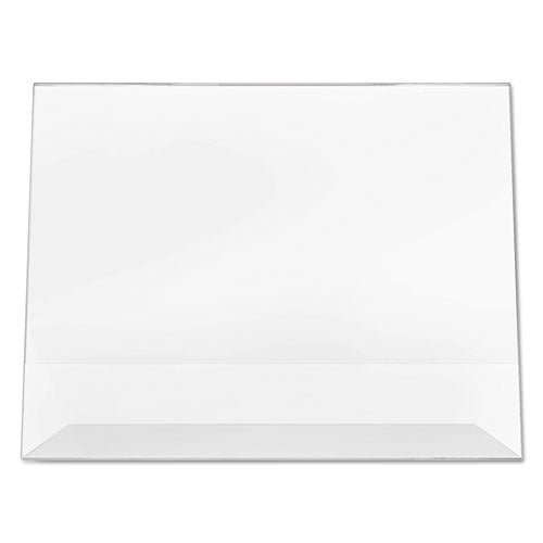 deflecto® wholesale. Classic Image Slanted Sign Holder, Landscaped, 11 X 8 1-2 Insert, Clear. HSD Wholesale: Janitorial Supplies, Breakroom Supplies, Office Supplies.