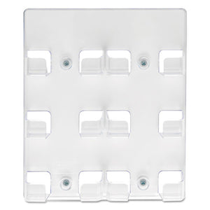 deflecto® wholesale. 6-pocket Business Card Holder, 480 Card Cap, 8 1-2 X 9 3-4 X 1 5-8, Clear. HSD Wholesale: Janitorial Supplies, Breakroom Supplies, Office Supplies.