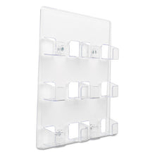 Load image into Gallery viewer, deflecto® wholesale. 6-pocket Business Card Holder, 480 Card Cap, 8 1-2 X 9 3-4 X 1 5-8, Clear. HSD Wholesale: Janitorial Supplies, Breakroom Supplies, Office Supplies.