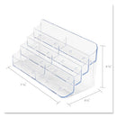 deflecto® wholesale. 8-pocket Business Card Holder, 400 Card Cap, 7 7-8 X 3 3-8 X 3 1-2, Clear. HSD Wholesale: Janitorial Supplies, Breakroom Supplies, Office Supplies.