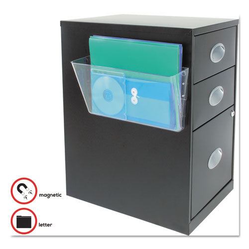 deflecto® wholesale. Magnetic Docupocket Wall File, Letter, 13 X 7 X 4, Clear. HSD Wholesale: Janitorial Supplies, Breakroom Supplies, Office Supplies.