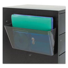 Load image into Gallery viewer, deflecto® wholesale. Magnetic Docupocket Wall File, Letter, 13 X 7 X 4, Smoke. HSD Wholesale: Janitorial Supplies, Breakroom Supplies, Office Supplies.