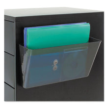 Load image into Gallery viewer, deflecto® wholesale. Magnetic Docupocket Wall File, Letter, 13 X 7 X 4, Smoke. HSD Wholesale: Janitorial Supplies, Breakroom Supplies, Office Supplies.