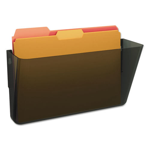 deflecto® wholesale. Docupocket Stackable Wall Pocket, Letter, 13 X 7 X 4, Smoke. HSD Wholesale: Janitorial Supplies, Breakroom Supplies, Office Supplies.