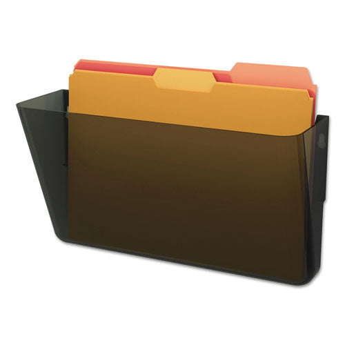 deflecto® wholesale. Docupocket Stackable Wall Pocket, Letter, 13 X 7 X 4, Smoke. HSD Wholesale: Janitorial Supplies, Breakroom Supplies, Office Supplies.