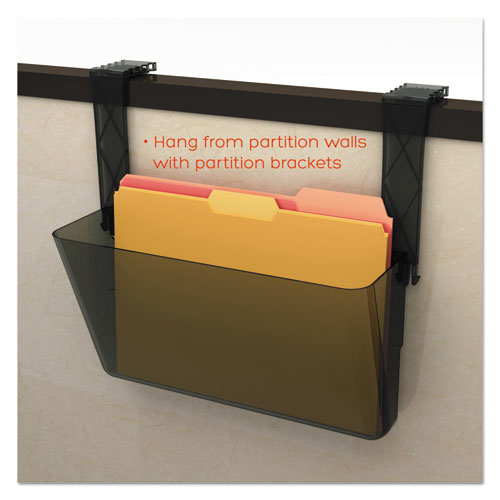 deflecto® wholesale. Docupocket Stackable Wall Pocket, Letter, 13 X 7 X 4, Smoke. HSD Wholesale: Janitorial Supplies, Breakroom Supplies, Office Supplies.