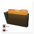 deflecto® wholesale. Docupocket Stackable Wall Pocket, Letter, 13 X 7 X 4, Smoke. HSD Wholesale: Janitorial Supplies, Breakroom Supplies, Office Supplies.