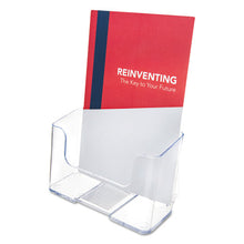 Load image into Gallery viewer, deflecto® wholesale. Docuholder For Countertop-wall-mount, Booklet Size, 6.5w X 3.75d X 7.75h, Clear. HSD Wholesale: Janitorial Supplies, Breakroom Supplies, Office Supplies.