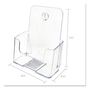 deflecto® wholesale. Docuholder For Countertop-wall-mount, Booklet Size, 6.5w X 3.75d X 7.75h, Clear. HSD Wholesale: Janitorial Supplies, Breakroom Supplies, Office Supplies.