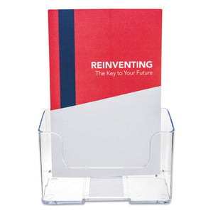 deflecto® wholesale. Docuholder For Countertop-wall-mount, Booklet Size, 6.5w X 3.75d X 7.75h, Clear. HSD Wholesale: Janitorial Supplies, Breakroom Supplies, Office Supplies.