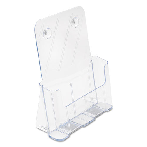 deflecto® wholesale. Docuholder For Countertop-wall-mount, Magazine, 9.25w X 3.75d X 10.75h, Clear. HSD Wholesale: Janitorial Supplies, Breakroom Supplies, Office Supplies.