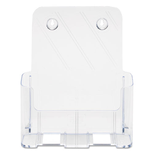 deflecto® wholesale. Docuholder For Countertop-wall-mount, Magazine, 9.25w X 3.75d X 10.75h, Clear. HSD Wholesale: Janitorial Supplies, Breakroom Supplies, Office Supplies.