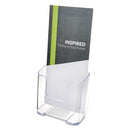 deflecto® wholesale. Docuholder For Countertop-wall-mount, Leaflet Size, 4.25w X 3.25d X 7.75h, Clear. HSD Wholesale: Janitorial Supplies, Breakroom Supplies, Office Supplies.