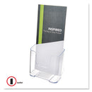 deflecto® wholesale. Docuholder For Countertop-wall-mount, Leaflet Size, 4.25w X 3.25d X 7.75h, Clear. HSD Wholesale: Janitorial Supplies, Breakroom Supplies, Office Supplies.